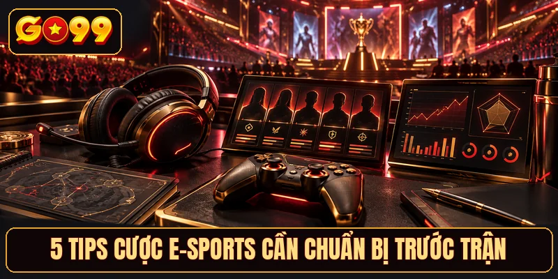 5 tips cược E-Sports cần chuẩn bị trước trận