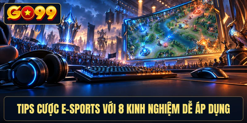 Tips Cược E-Sports Với 8 Kinh Nghiệm Dễ Áp Dụng