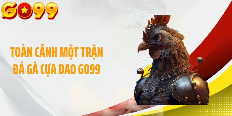 Toàn cảnh một trận đá gà cựa dao GO99