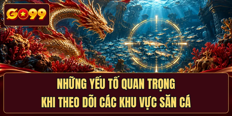 Những yếu tố quan trọng khi theo dõi các khu vực săn cá